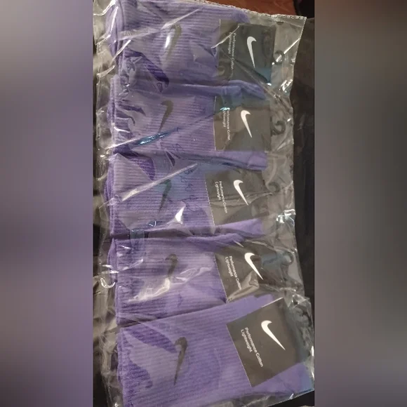 Nike Purple Pack Comfort Socks $5 Each - Picture 1 of 3